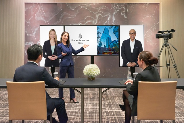 FourSeasonsTorontoVideoMeeting